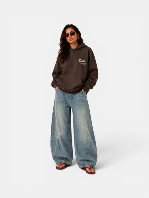 Coffee Hoodie - Brown