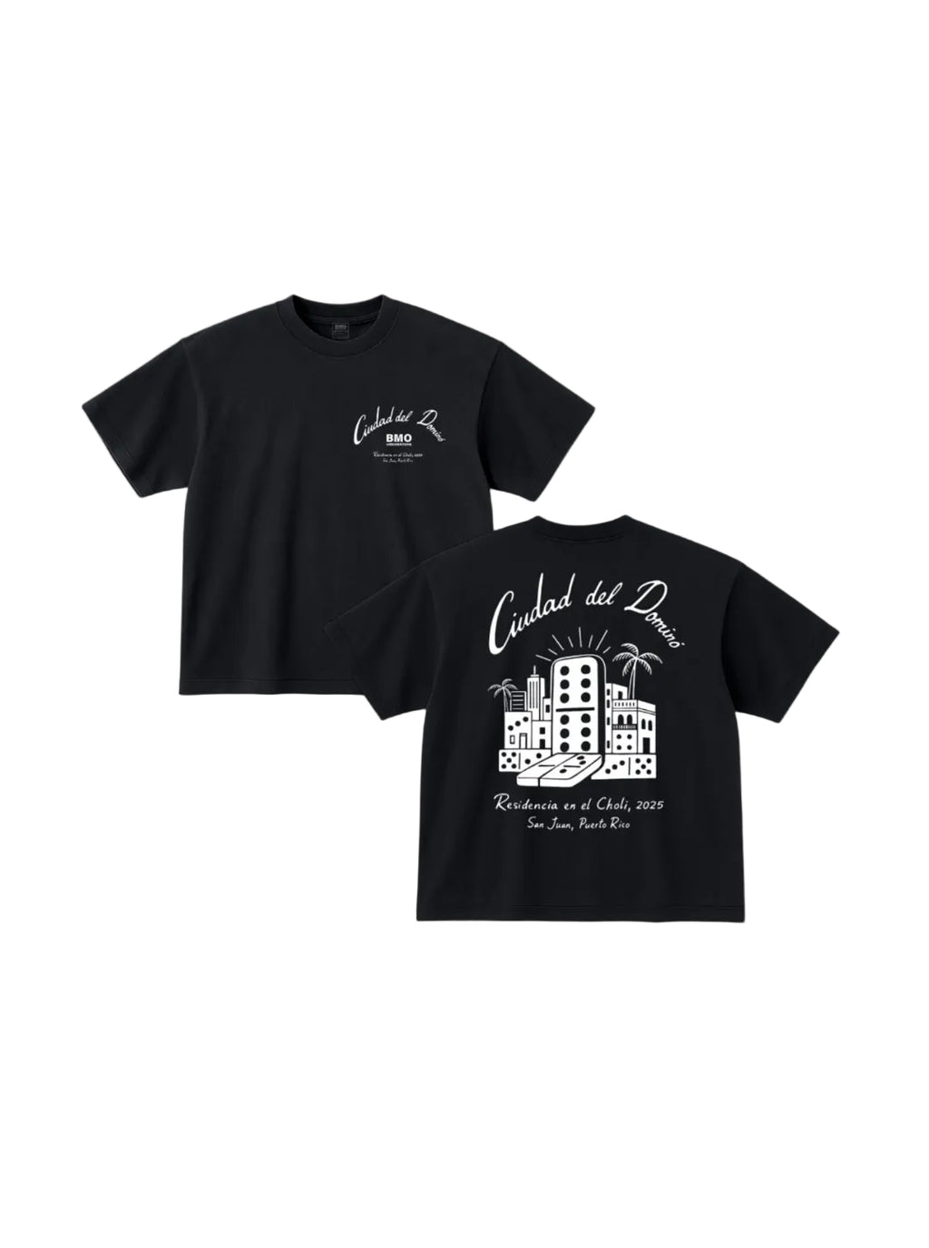 Dominó Tee - Black